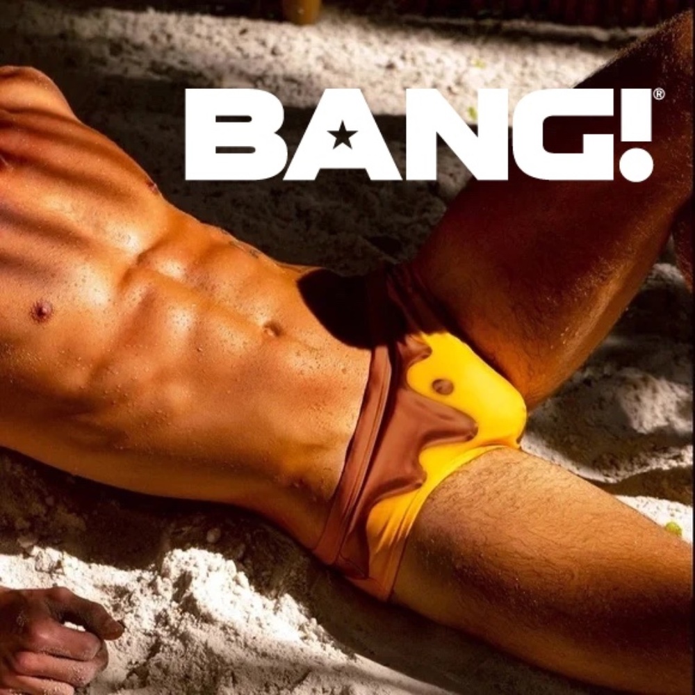 Bang Swimsuit Small runs small New with tags 83% polyester / 17% elastane